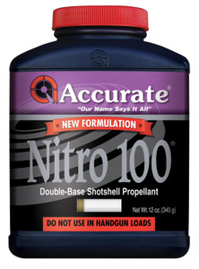 Wpi Accurate Nitro 100 Sg Powder 12oz