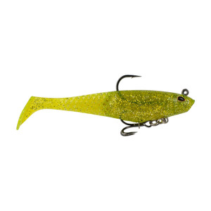 Berkley PB SW PreRgd Cullshd, 6'' Chartreuse Flash 1pk