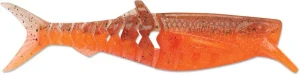 CrushCity Avatar Shad, 4'' Red Craw 4pk