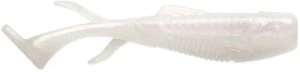 CrushCity Sizzle Shad, 2.25'' Albino Pearl 6pk