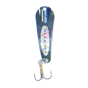 CustomJig Slender Spoon, 1/8oz Silver;Nickel