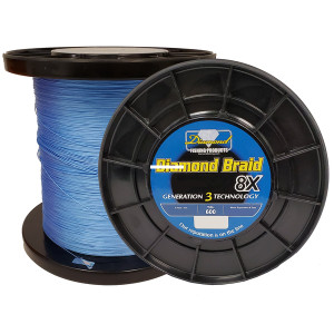 Diamond Brd Gen3 HolwCore16X, 150lb 600yd Spool Blue