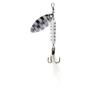 EC L&S Classic Hair Spinner, 1/4oz Willow;N Wht/Blk Wht