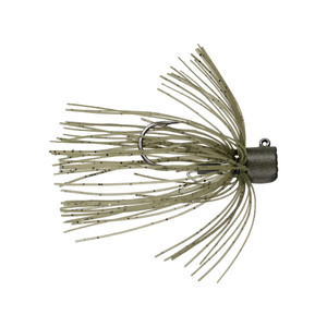 Greatlakes Ned Head Skirted, 3/16oz Matte Grn Pkn
