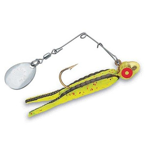 Johnson Rattlin' Beetle Spin, 1/8oz 1.5'': Chartreuse