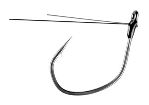 Owner Jungle Wacky: Weedless, #2 Silky Gray 4pk
