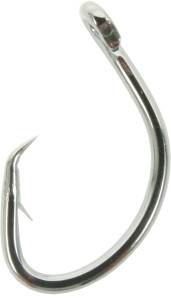 Owner Mutu Circle: Pro Pack, 6/0 Black Chrome 17pk