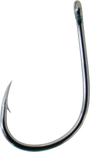 Owner SSW Straight Eye, #4 Black Chrome 10pk