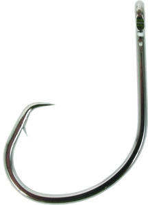 Owner Tournament Mutu Circle, 10/0 Black Chrome 3pk