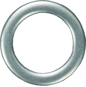 Owner Unbreakable Solid Ring, #7.5 Stainless 8pk