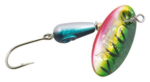 Panther Sure Shot SingleHook, 1/4oz Indiana Tiger Green