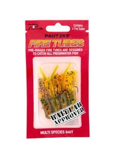 Pautzke Fire Tubes, 2.5'' Nymph 4pk