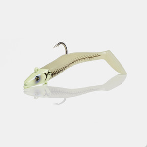 Savage Sandeel, 5'' Green Glow 2pk