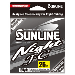 Sunline Night FC, 165 yd Hi-Vis Yellow 25 lb
