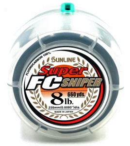 Sunline Super FC Sniper, 165 yd Natural Clear 30 lb
