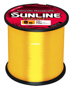 Sunline Super Natural, 660 yd Orange 8 lb