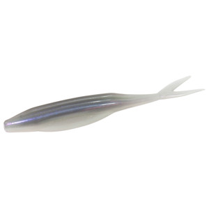 Zoom Super Fluke Jr 4'', Pro Blue Red Pearl 10pk