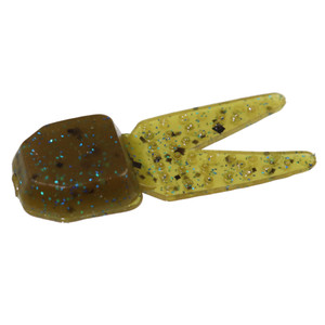 Zoom Tiny Chunk 2'', Green Pumpkin Blue 5pk