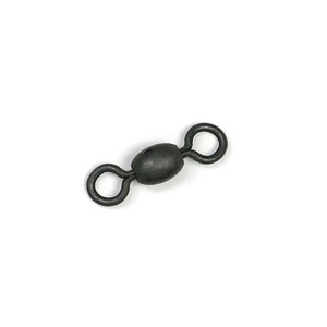 BillFisher Black Barrel Swvl, 350lb Size 4/0 100pk