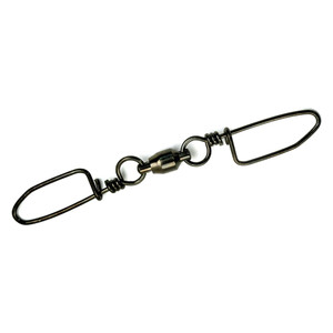 BillFisher Dbl Snap Swvl BB, 200lb Size 7 2pk