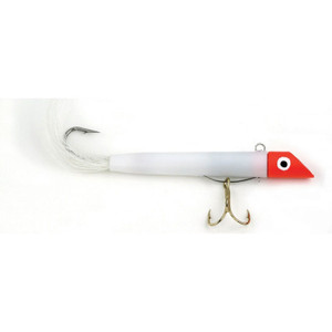 Got-Cha 100 Series PB, 1oz Red/Wht w/Wht Bktail GH