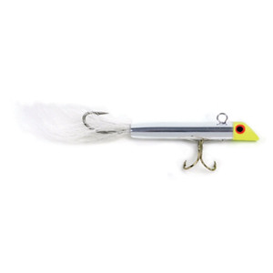 Got-Cha 300 Series Chrome MB, 7/8oz Ylw/Slvr GH Wht Bktail