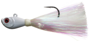 Intent Tackle Mylar Bucktail, 2oz 7/0 White