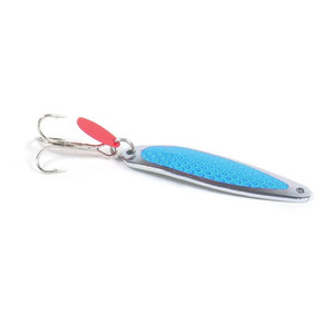 SeaStriker Cast Spoon TrblHk, 1/2oz Chrome Blue Prism