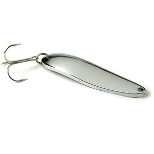 SeaStriker Cast Spoon TrblHk, 1oz Chrome 12pk