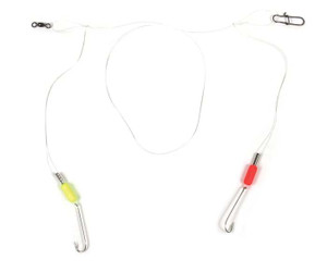 SeaStriker Spot/Kingfish Rig, Pacific Bass #6 R/Y Float