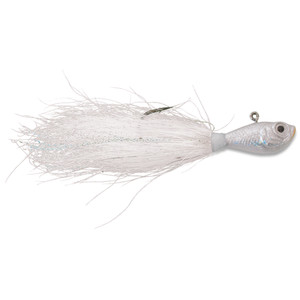 Spro Bucktail Jig, 1.5oz White 1pk