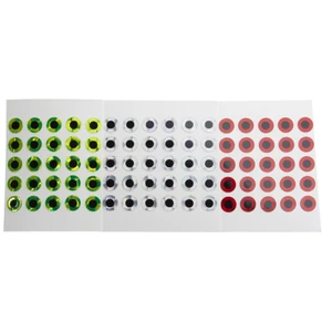 Witchcraft Lure Eyes Sticker, 1/4'' Assorted 80ct