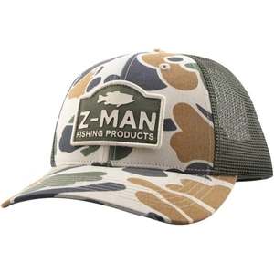 Z Man Camo Trucker HatZ, Stone/Rifle Green