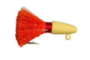Boone - Pompano Jig - 3/8oz 3pk Cream/org