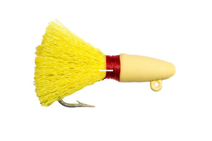 Boone - Pompano Jig - 3/8oz 3pk Cream/yel