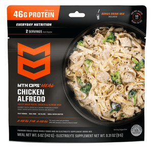 Mtn Ops 5199406012 Meal Pouch Chicken Alfredo 6pk