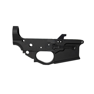 Combat Armory Billet AR-9 Lower Receiver Stripped with Mag Release and Ejector Black - STP.CA9.Lower.BLK