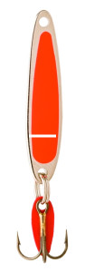Bay de Noc 8FON Swedish Pimple - Jigging Lure, 3-1/4" 1oz Fl - 8FON Bay de Noc 8FON Swedish Pimple - Jigging Lure, 3-1/4" 1oz Fl - 8FON