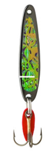 Bay de Noc 4BLACKICE Swedish Pimple - Jigging Lure, 1-3/4" 1/4oz Crushed - 4BLACKICE Bay de Noc 4BLACKICE Swedish Pimple - Jigging Lure, 1-3/4" 1/4oz Crushed - 4BLACKICE