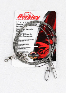 Berkley 3W1230 Wire Wound Steelon - Leader 3Pack 12" 30# Bright - 3W1230