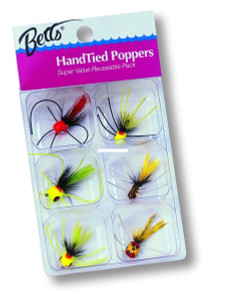Betts P6 Popper Tackle Pack 6Pc - P6 Betts P6 Popper Tackle Pack 6Pc - P6