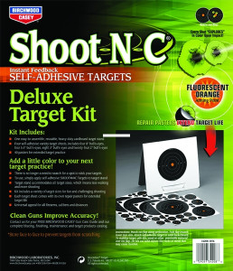 Birchwood Casey 34208 Shoot-N-C - Deluxe Bullseye Target Kit 4/Pk - 34208