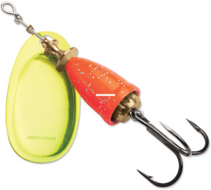 Blue Fox 60-40-271IC Classic Vibrax - Spinner, 3/8oz, Orange Chartreuse - 60-40-271IC Blue Fox 60-40-271IC Classic Vibrax - Spinner, 3/8oz, Orange Chartreuse - 60-40-271IC
