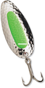 Blue Fox 01-30-004IC Pixee Spoon - 1/2 oz, Nickel Plated/Green Insert - 01-30-004IC Blue Fox 01-30-004IC Pixee Spoon - 1/2 oz, Nickel Plated/Green Insert - 01-30-004IC