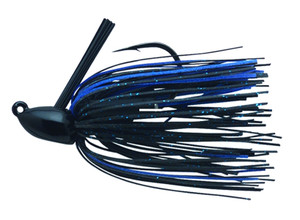 Booyah BYBJ3804 Boo Jig, 3/8 oz - Black/Blue - BYBJ3804 Booyah BYBJ3804 Boo Jig, 3/8 oz - Black/Blue - BYBJ3804
