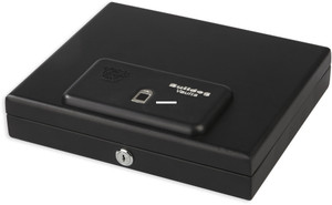 Bulldog BD4055B Magnum Biometric - Top Load Pistol Vault, 11.5" x 9.8" - BD4055B Bulldog BD4055B Magnum Biometric - Top Load Pistol Vault, 11.5" x 9.8" - BD4055B