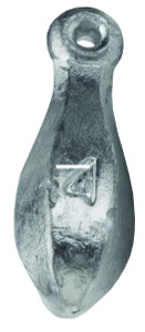 Bullet Weights PBBL4 Bank Sinkers - 4oz Space Saver 3Pk - PBBL4 Bullet Weights PBBL4 Bank Sinkers - 4oz Space Saver 3Pk - PBBL4