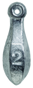 Bullet Weights PBBL2 Bank Sinker - 2oz Space Saver 6Pk - PBBL2 Bullet Weights PBBL2 Bank Sinker - 2oz Space Saver 6Pk - PBBL2