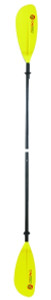 Caviness KPA230Y Kayak Paddle - Yellow Blade 230CM - KPA230Y