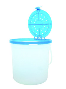 Challenge 50055 Bait Bucket 4Qt - w/Lid - 50055 Challenge 50055 Bait Bucket 4Qt - w/Lid - 50055